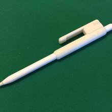 clip apple pencil gadgets & electronics applepencil 3d print model - Mito3D