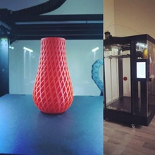 spiral vase & garden 3d print model - Mito3D
