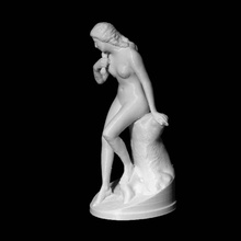 mermaid nymph scan body woman 3d print model - Mito3D
