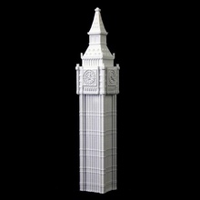 big ben londres scan arquitectura edificio famoso monumento bigben concurso pie letra 3d print model - Mito3D