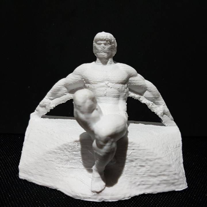 archer scan hombre 3D print model - Mito3D