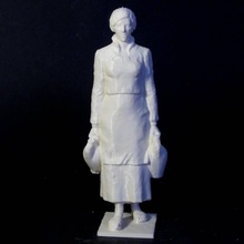 Wasser Mädchen scan Frau fullbody 3d print model - Mito3D
