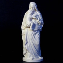 madonna col bambino scansione donna 3d print model - Mito3D