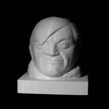 portrait picasso scan face man 3d print model - Mito3D