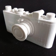 fotocamera leica 3d stampabile prop gadgets elettronica stampa highpoly gameart 3d print model - Mito3D