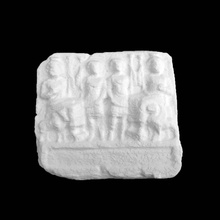 bas-relief gods bel ba'alsamin yarhibol 'aglibol scan 3d print model - Mito3D