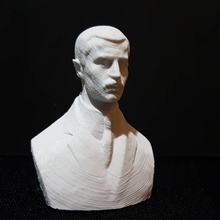 aurel vlaicu busto scan hombre 3d print model - Mito3D