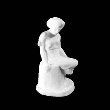 catalan woman seated scan fullbody 3d print model - Mito3D