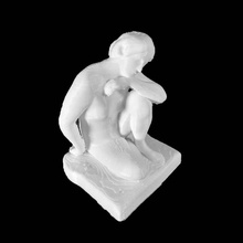 rest scan woman 3d print model - Mito3D