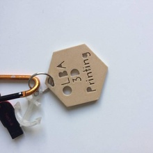 olba 3d printing keychain fashion & accessories 3d print model - Mito3D