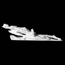 death scan sculpture 3dprint 3dscan brass scandinavian crawling 3d print model - Mito3D