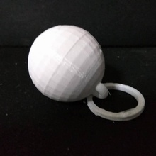 thunder ball moda accesorios llavero wacthdogs thunderball 3d print model - Mito3D