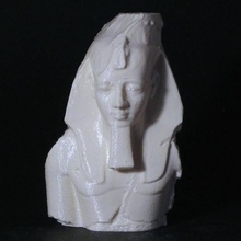 Ramses ıı genç memnon tarama tarih britishmuseum autodesk versiyonu designbycapture 3d print model - Mito3D