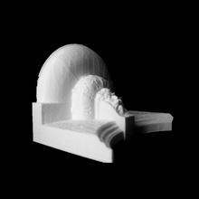 shaftsbury av architektonische ornament scan 3d print model - Mito3D