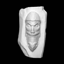 voussoir ripoll scan face man 3d print model - Mito3D