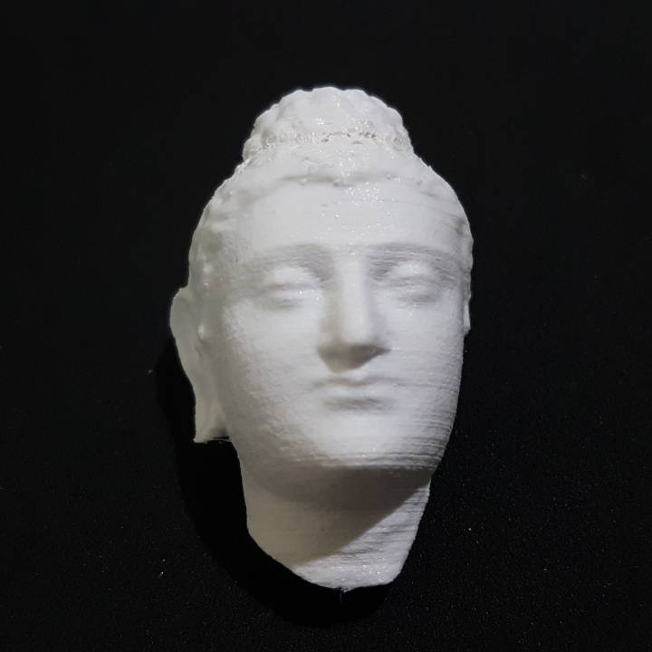 cabeça buda scan 3D print model - Mito3D