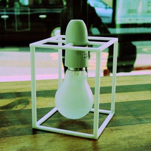 cube lamp shade & garden 3d print model - Mito3D