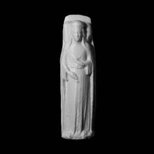 Abbildung jacent queen mary Zypern scan Frau fullbody 3d print model - Mito3D