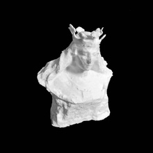 busto nobre representando barcelona scan mulher 3d print model - Mito3D