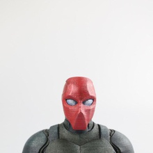 capuz vermelho fan art batman busto marvel filme dc quadrinhos thedarkknight redhood 3d print model - Mito3D