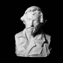 ritratto ilya repin scansione busto uomo 3d print model - Mito3D