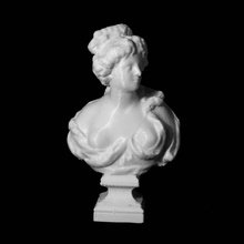 allegory purity scan bust woman 3d print model - Mito3D