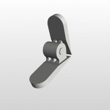 gafas plantilla bisagra moda accesorios marcos anteojos floreoncompetition 3d print model - Mito3D