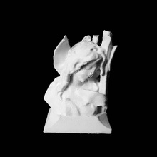 sirena scan busto mujer 3d print model - Mito3D