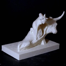viol europa numérisation animal l'homme 3d print model - Mito3D
