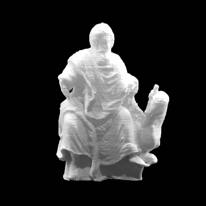 luka evangelista scan animal hombre 3D print model - Mito3D