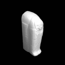 sarcofago nana sacerdote dio ptah scansione 3d print model - Mito3D