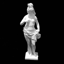 Nymphe wind scan Frau fullbody 3d print model - Mito3D