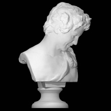 cabeza fauno scan busto hombre 3d print model - Mito3D