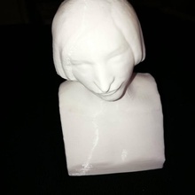 retrato nicolai gogol scan busto hombre 3d print model - Mito3D