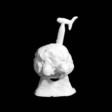 Frau scan abstract 3d print model - Mito3D