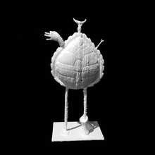 woman bird scan surreal 3d print model - Mito3D