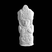 jade bar pectoral figurine seated ruler scan ancient decoration 3d print model - Mito3D