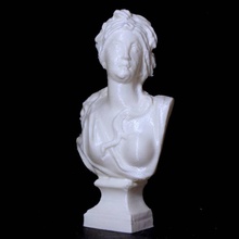 eritrean sibyl scan bust woman 3d print model - Mito3D