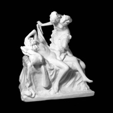 cupido psiche scansione uomo mitologia donna 3d print model - Mito3D