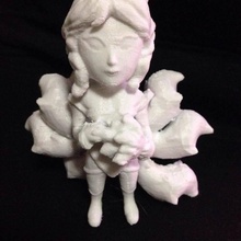 chibi'nin ahri 9 kuyruklu tilki ateş topu sanat hayranı fox oyun video oyunu lol 3dsculpting dijital leagueoflegend heykel sculptris b3d digitalart instart jp 9tails 3d print model - Mito3D
