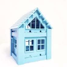 druckbare Architektur kit gratis Probe Spielzeug Spiele Gebäude modular 3d print model - Mito3D