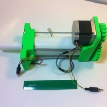 3d printed high load linear actuator build printer michaelgraham linearactuator accuratedisplacement testrbot basetype2 3d print model - Mito3D