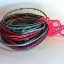 ratcheting cable clamp gadgets & electronics wire ratchetingcableclamp bundle cablemichaelgraham 3d print model - Mito3D