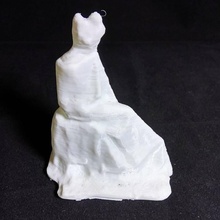 modella dell'artista dunya scansione donna fullbody 3d print model - Mito3D