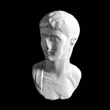 busto germanicus césar scan 3d print model - Mito3D