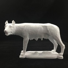 capitoline wolf scan weiblich roman Rom Skulptur 3dprint 3dscan Messing culturalheritage etrusc 3d print model - Mito3D