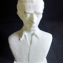 dimche kosharkoski busto scan hombre 3d print model - Mito3D