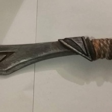 nordic scolpito pugnale props cosplay oggetti scena fanart spade coltelli pugnali 3d print model - Mito3D