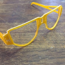 4 boyut 3d basılı gözlük ıan wright moda aksesuar baskı ianwright 3d print model - Mito3D