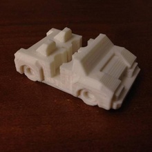 mech city vehicle set toys & games miniatures mecha playset mechcity 3d print model - Mito3D